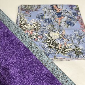Periwinkle Fairy  Cicely Mary Barker Michael Miller Fabric Cotton Quilting Lot